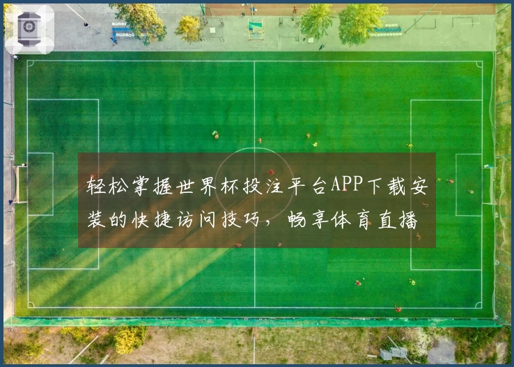 轻松掌握世界杯投注平台APP下载安装的快捷访问技巧，畅享体育直播新体验